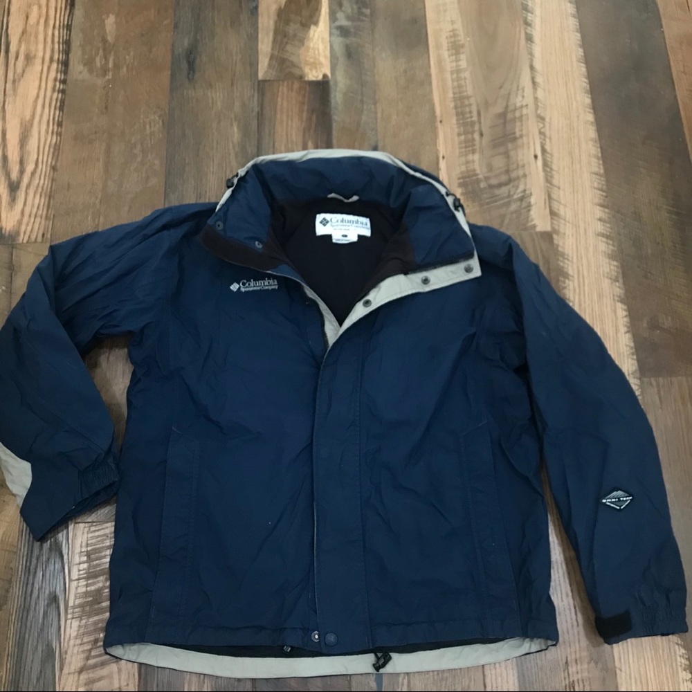 Columbia Omni Tech Waterproof coat men L